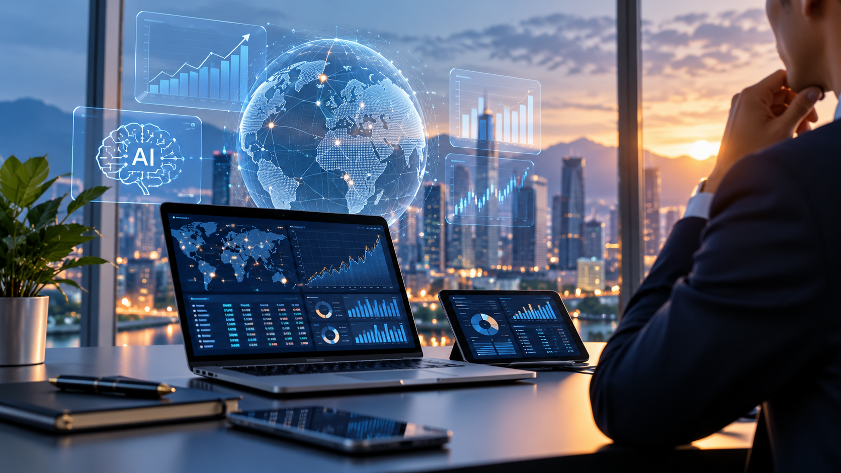 AI-supported investment decision analysis
